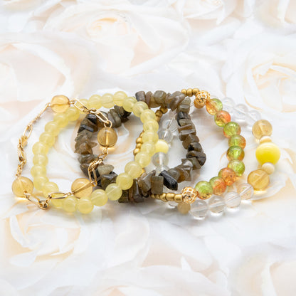 Golden Sunshine Serenade Mix & Match Bracelet - Relato.Jewelry