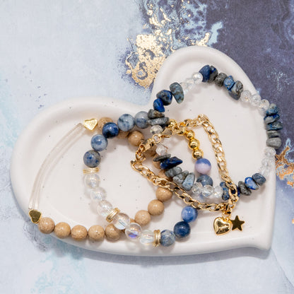 Sodalite Symphony Mix & Match Bracelet - Relato.Jewelry