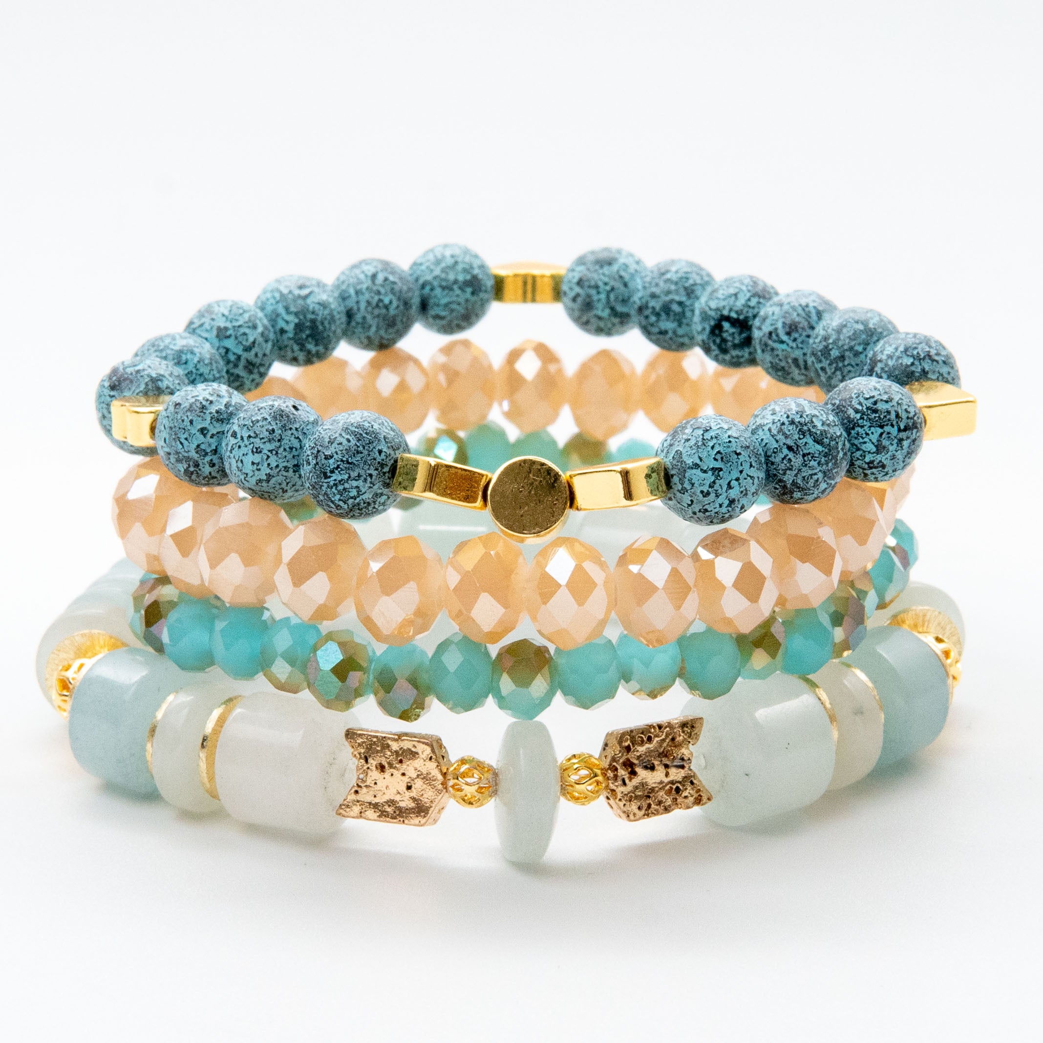 Unity - high quality Azure - Abundance Bracelet