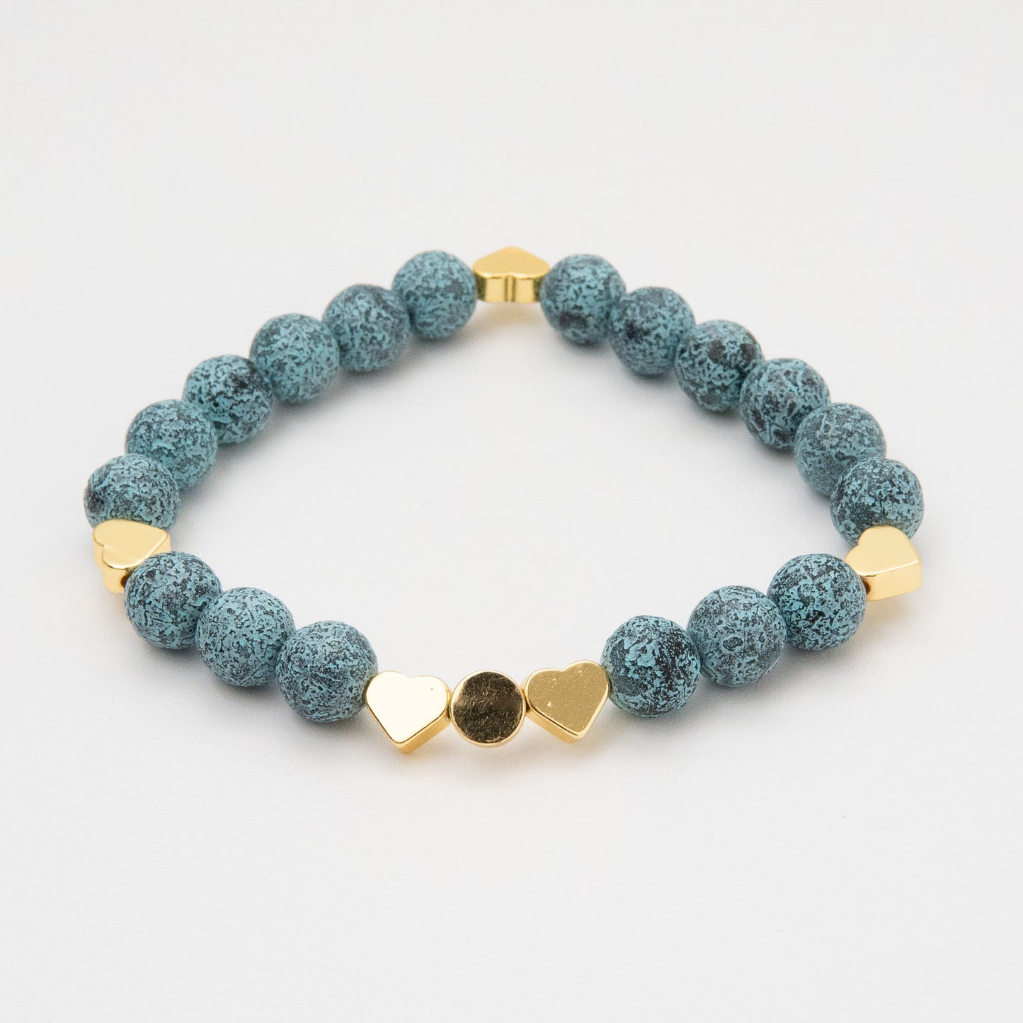 Azure Ember Stack Bracelet