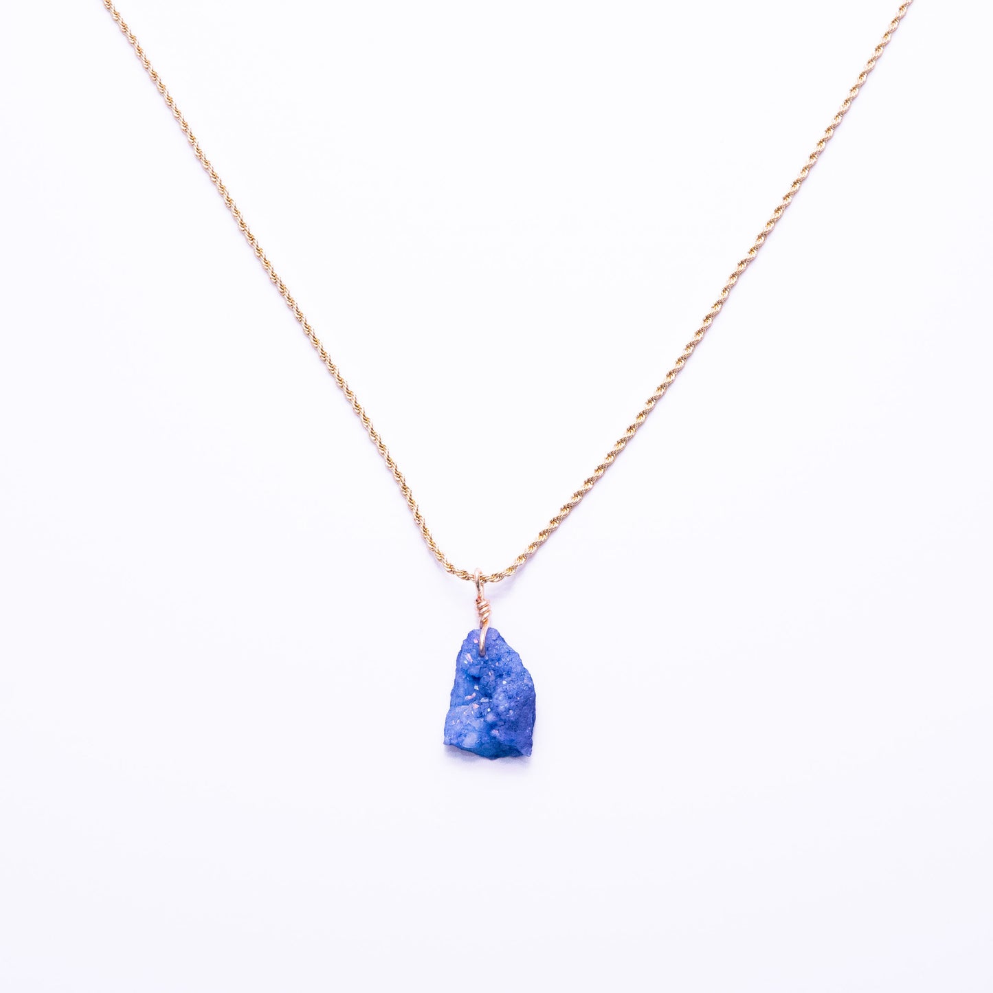 Gold and Blue Lapis Serenade Necklace Set