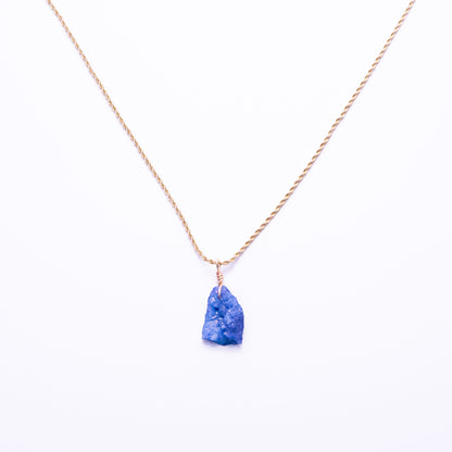 Gold and Blue Lapis Serenade Necklace Set