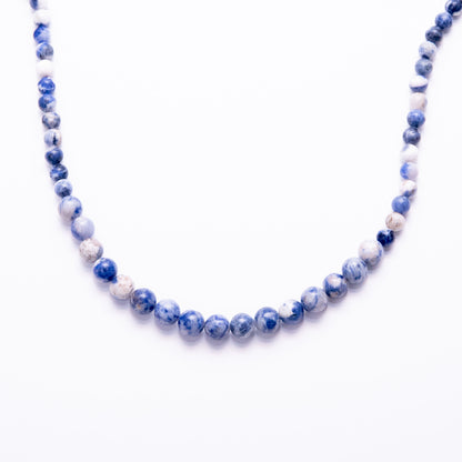 Gold and Blue Lapis Serenade Necklace Set