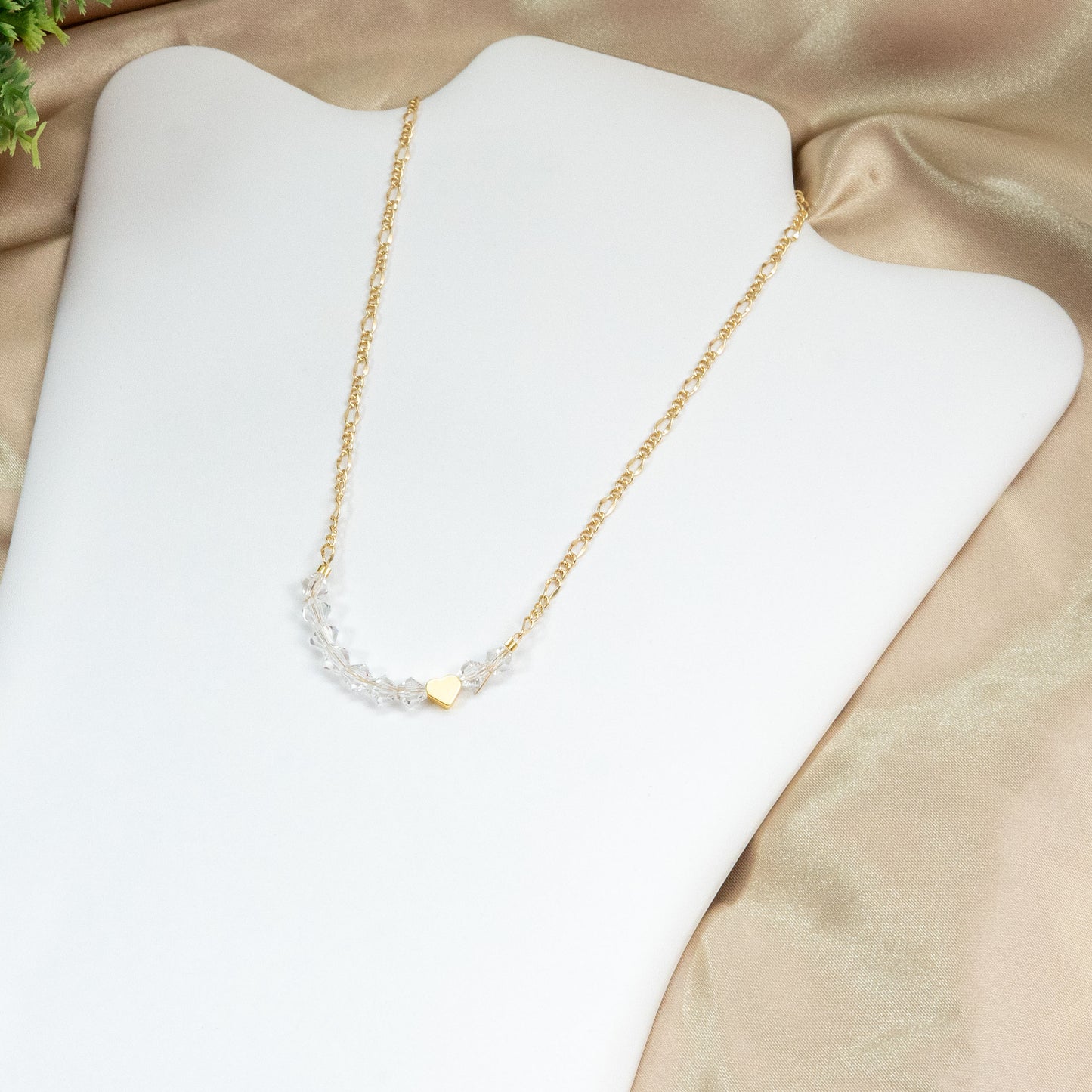 Golden Crystals Necklace