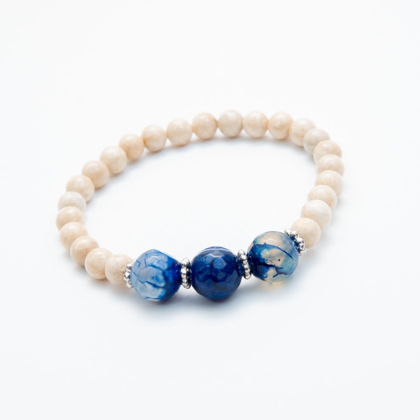 Pulsera All Around Blue Waves Mix and Match para uso doble