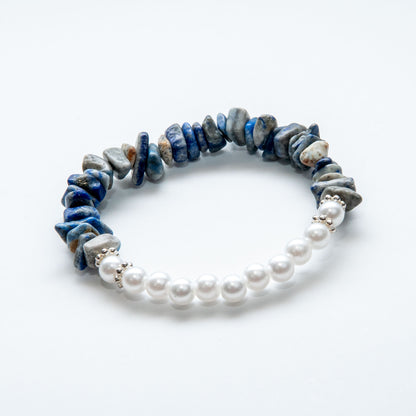 Pulsera All Around Blue Waves Mix and Match para uso doble