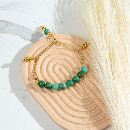 Handmade Malachite Vintage Bracelet