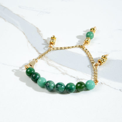 Handmade Malachite Vintage Bracelet