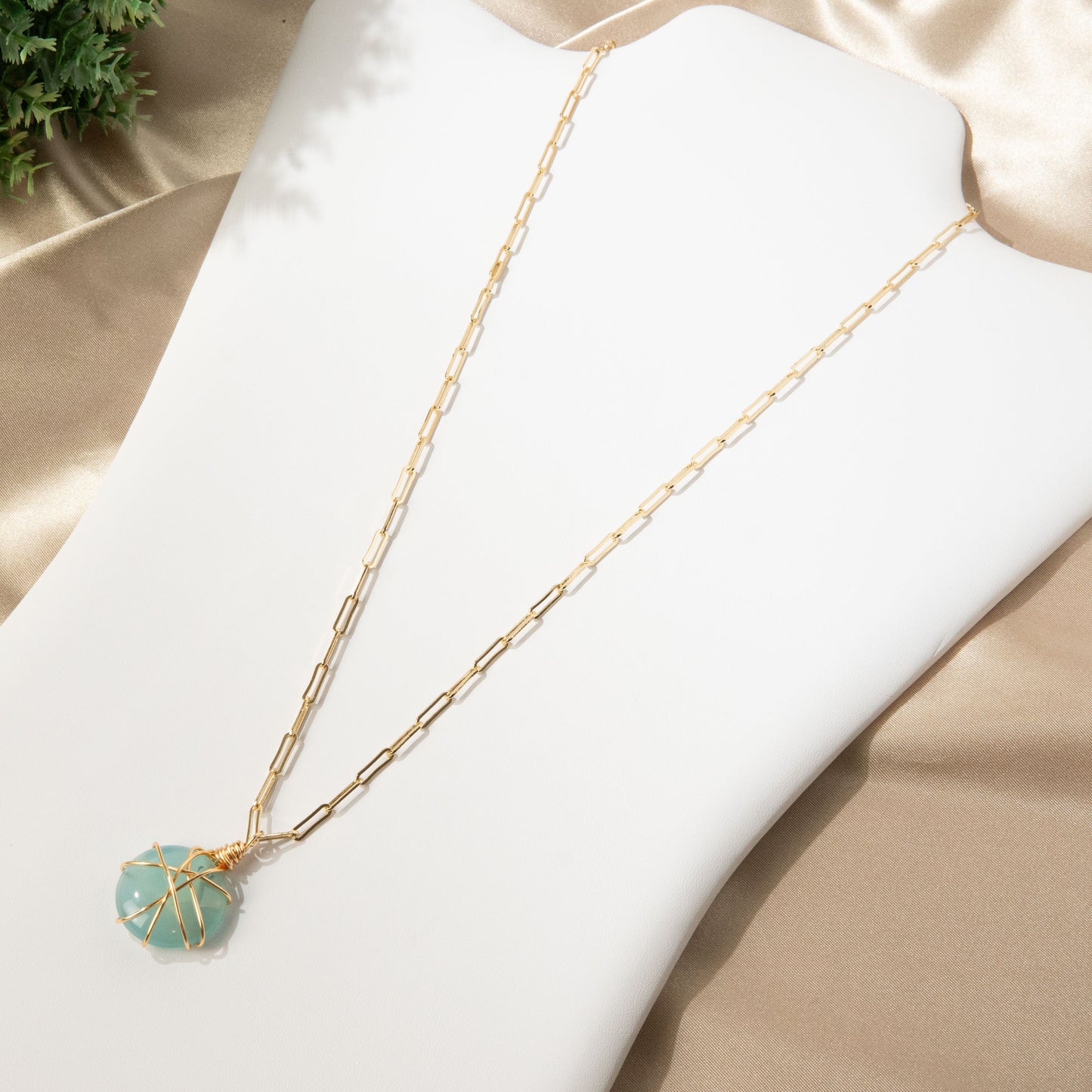 Amazonite River Stackable Necklace