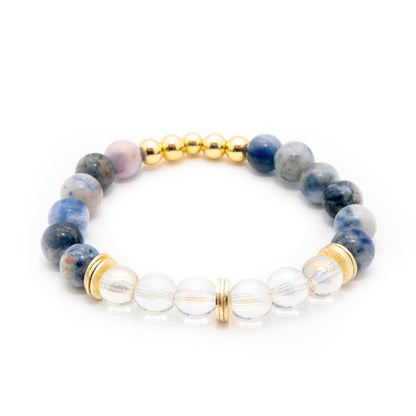 Sodalite Symphony Mix & Match Bracelet - Relato.Jewelry